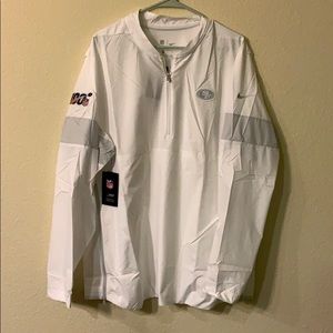 49ers lightweight sideline jacket